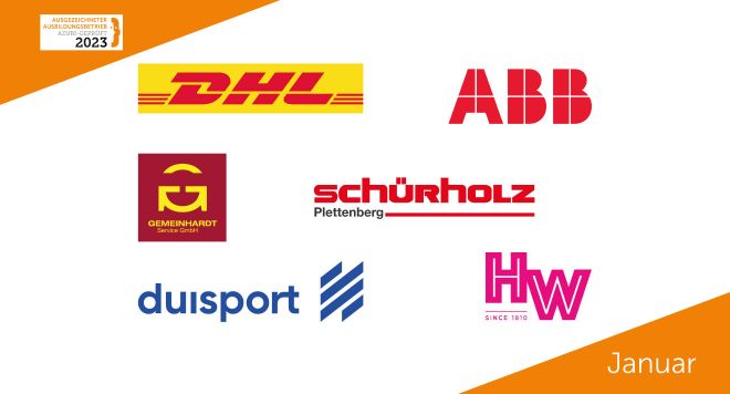 Kontinuierliche Qualität in der Ausbilkung seit 10 Jahren.
