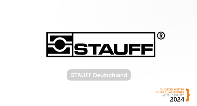 STAUFF Deutschland setzt seine Erfolgsgeschichte fort und ist "Ausgezeichneter Ausbildungsbetrieb 2024"
